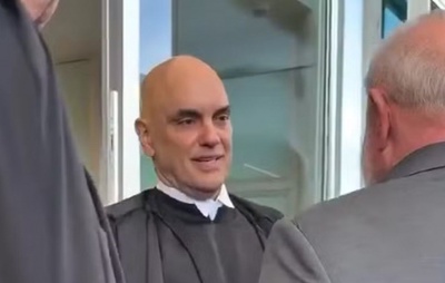 Moraes cita Yuri Alberto em posse no STF e brinca com Lula sobre jogo Corinthians x Flamengo