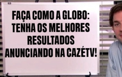 CazéTV responde provocação da Globo com piada e convite para NFL