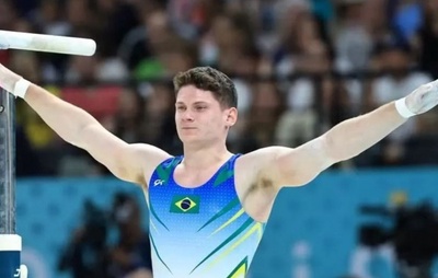 Diogo Soares conquista medalha de prata no Pan-Americano de ginástica artística