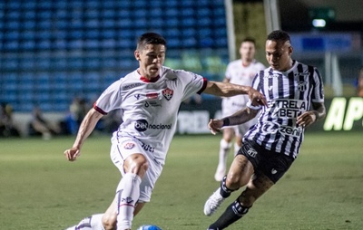 Retrospecto positivo: Vitória venceu os últimos três duelos contra o Ceará
