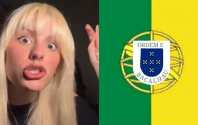 VÍDEO: Influenciadora portuguesa se revolta com memes e brasileiros respondem com mais zoeira