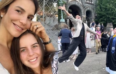 Ivete Sangalo prestigia formatura de sobrinha nos EUA e se declara: "Filha que Deus me deu"