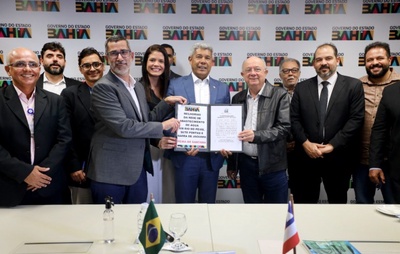 Jerônimo autoriza pacote de obras para abastecimento de água e esgotamento sanitário em Feira de Santana