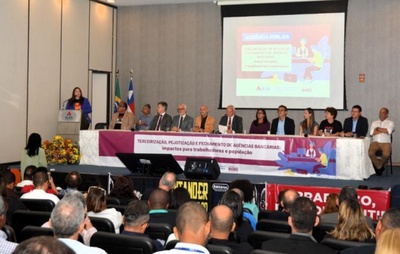 AL-BA debate terceirização, pejotização e fechamento de agências bancárias