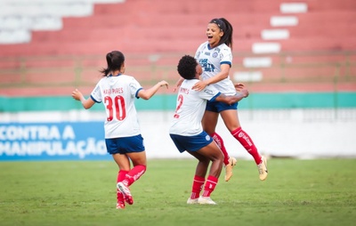 Feminino: Bahia vence o Bragantino e sobe duas posições na tabela de classificação
