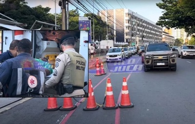 Tentativa de assalto a joalheria no Itaigara deixa ao menos duas pessoas baleadas em Salvador