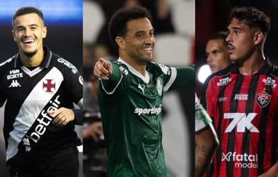 Brasileirão inicia returno com goleada do Vasco, Palmeiras na vice-liderança e Vitória de volta ao Z4; veja resultados