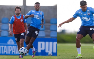 Bahia intensifica treinos visando duelo contra Red Bull Bragantino; duas baixas confirmadas