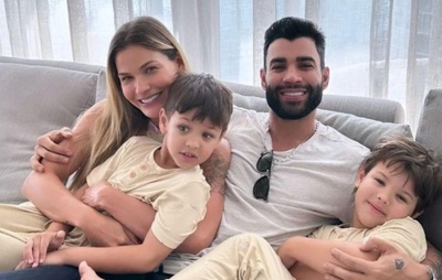 Gusttavo Lima revela abandono de vício após pedido dos filhos: "Começaram a pegar no meu pé"