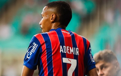 Bahia ativa cláusula e renova contrato com Ademir até 2026