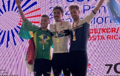 Baiano Ulan Galinski é medalhista de prata no Pan-Americano de Mountain Bike