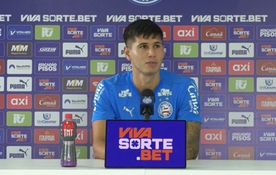 Ramos Mingo opina sobre frequência do calendário do Bahia: “Me alegro em jogar”