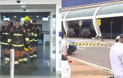 PF é acionada após suspeita de bomba em banheiro de aeroporto em GO