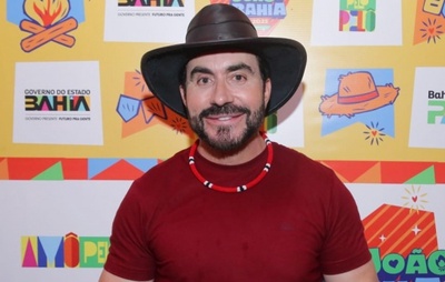 Padre Fábio de Melo prestigia São João da Bahia durante passagem por Salvador
