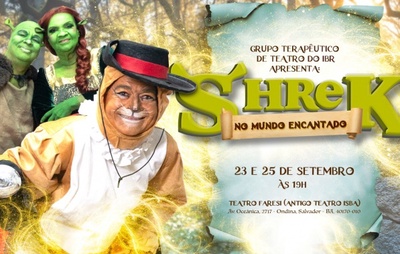 IBR apresenta espetáculo 'Shrek: O Mundo Encantado' para arrecadar fundos para ações de saúde