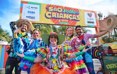 São João das Crianças reuniu 10 mil pessoas com 14 atrações e programação gratuita no Parque Costa Azul