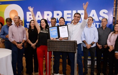 Prefeito Otoniel Teixeira faz balanço dos 100 dias de governo e autorizam novas obras e licitações em Barreiras