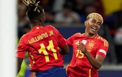 Com dois gols de Yamal, Espanha bate França por 5 a 4 e avança para final da Nations League
